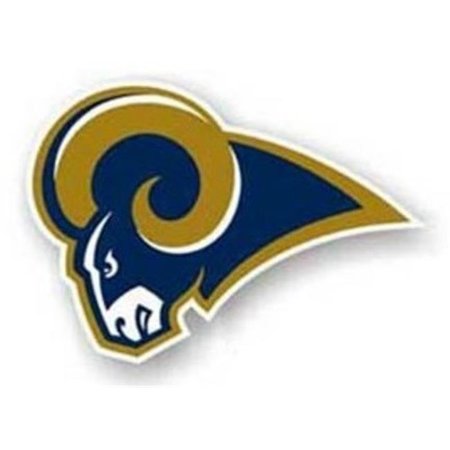FREMONT DIE CONSUMER PRODUCTS INC Los Angeles Rams 12" Left Logo Car Magnet 2324598764